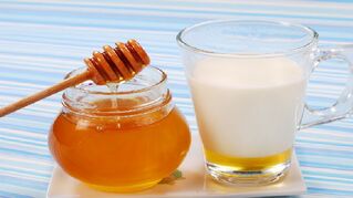 Milk and honey for medical bathing